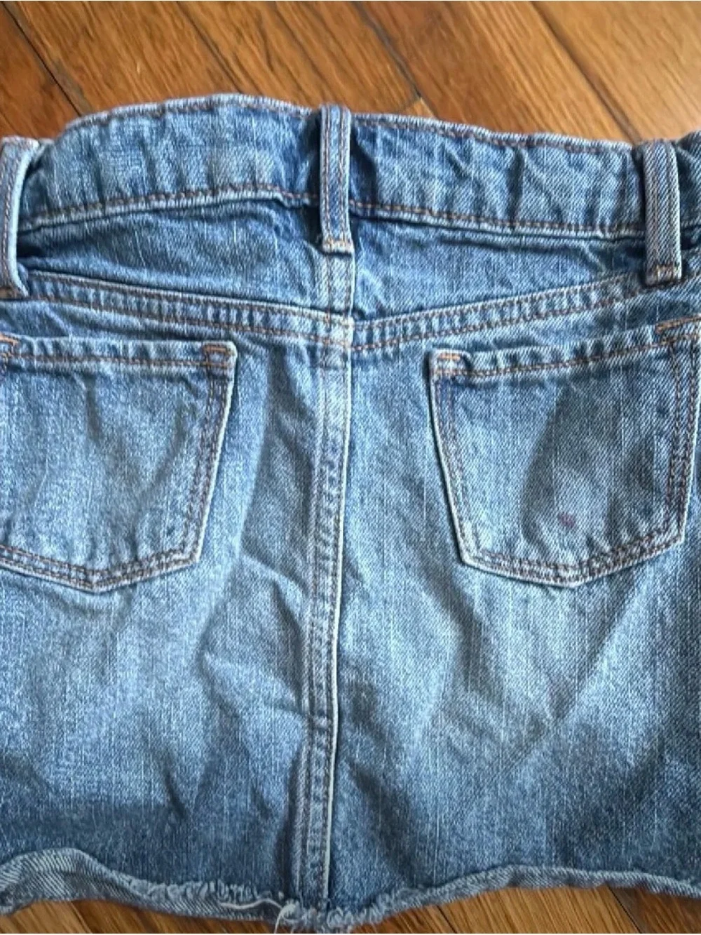 Old Navy Blue Denim Kids Skirt